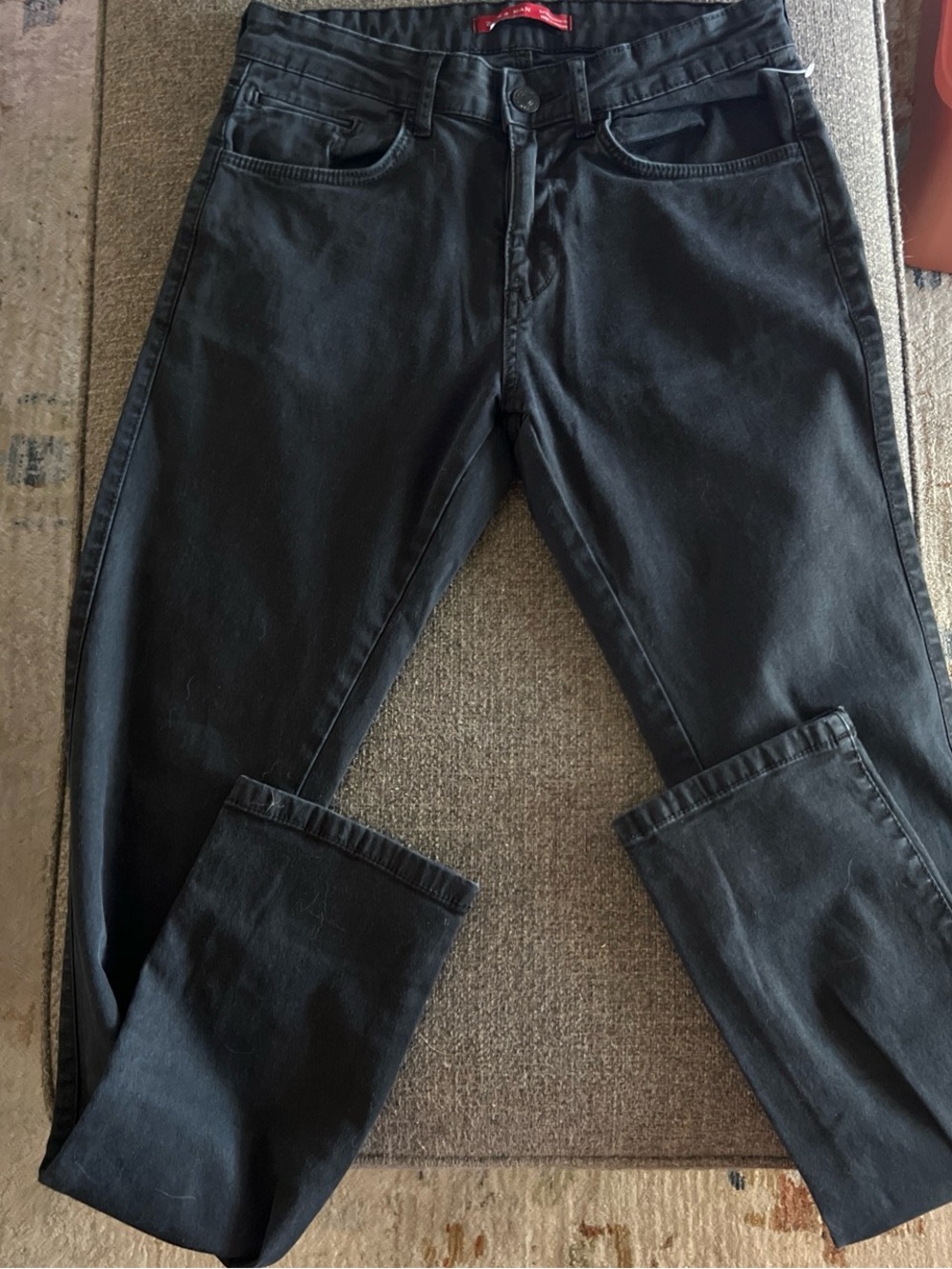 Zara Men Jeans Black Skinny Slim Jeans 29 x 31